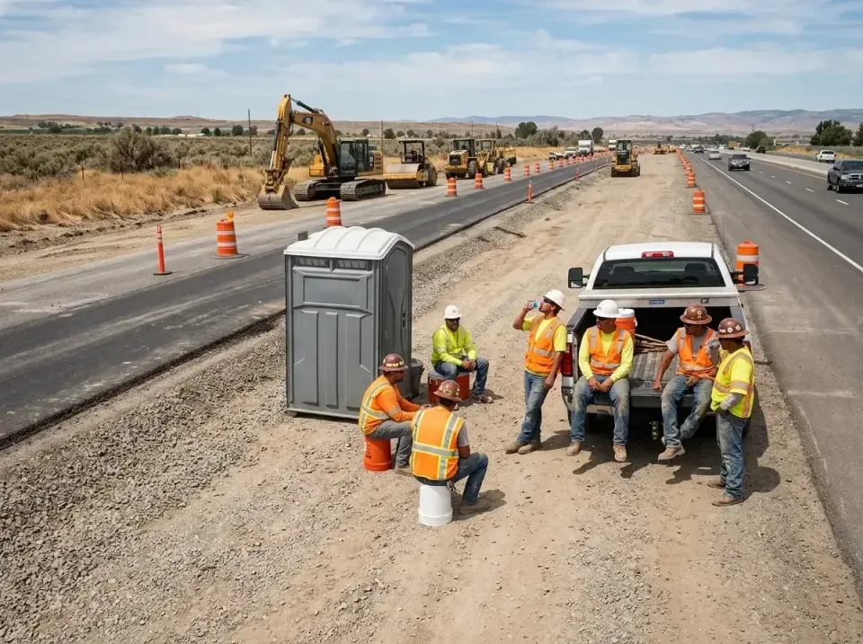 highway-road-construction-crew-007 — frequently asked questions, Porta Potty and Restroom Rentals in Holladay, UT